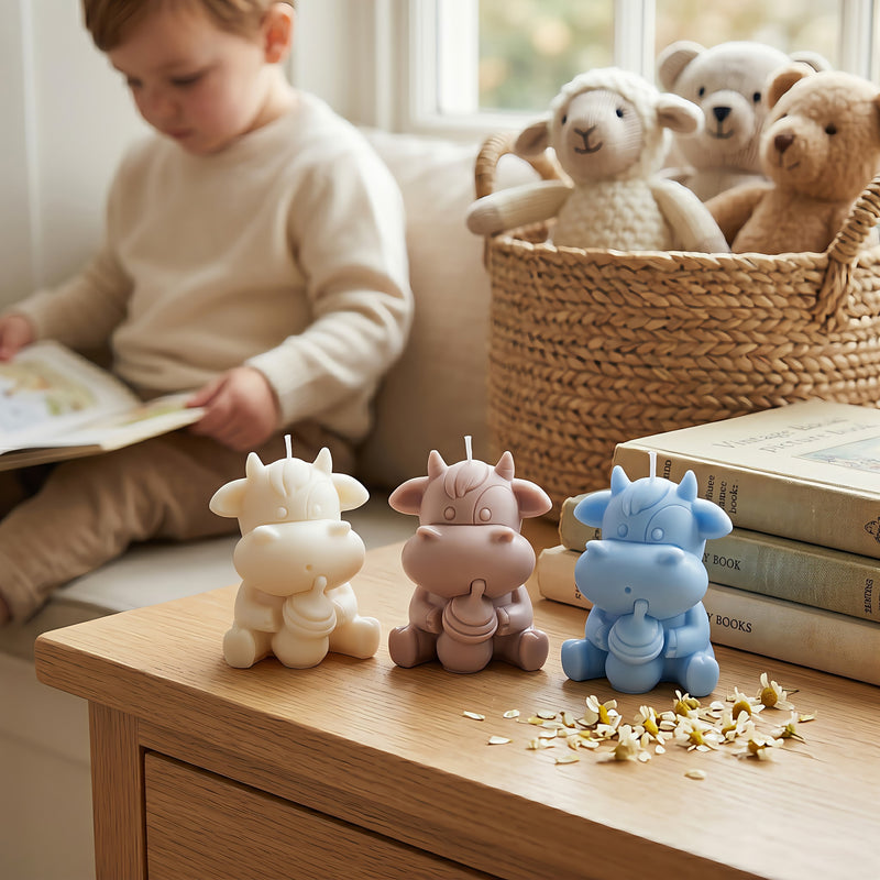 Baby Moo | Scented Candle | Signature Coconut Blend (Soy-Free)