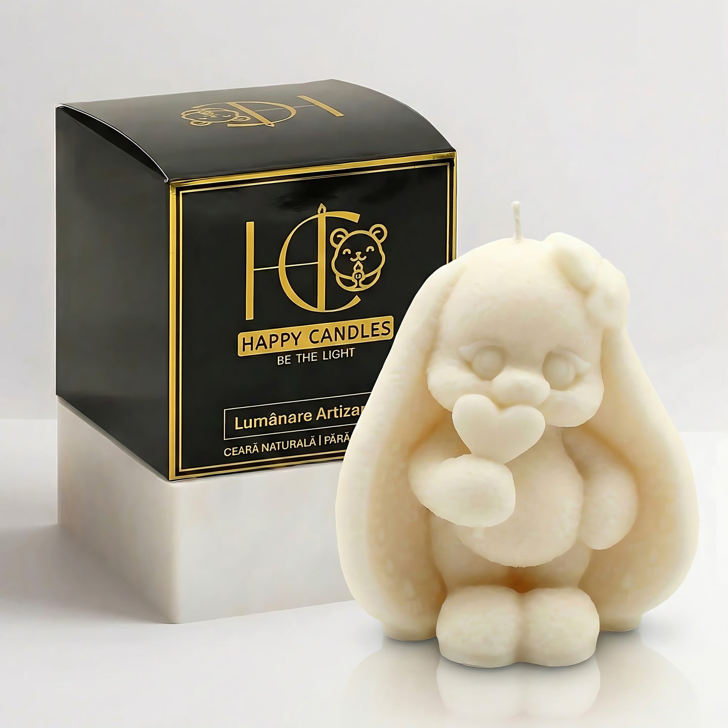 Bunny Love Scented Candle White Cover Image