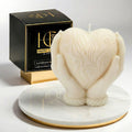 Cherished Heart Scented Candle White Cover Image