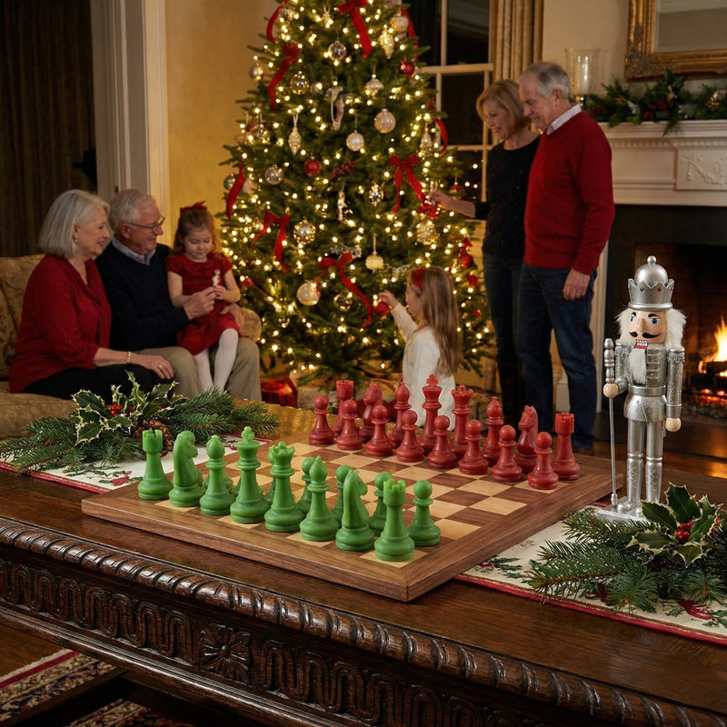 Chess Beeswax Decorative Set 32 Accord 4