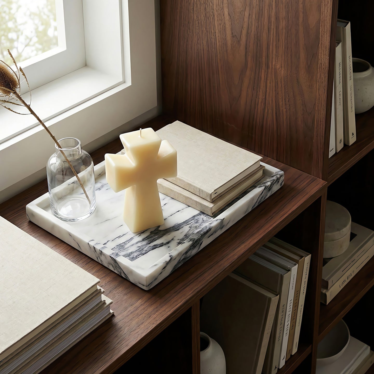 Cross Of Hope Beeswax Candle Accord 2