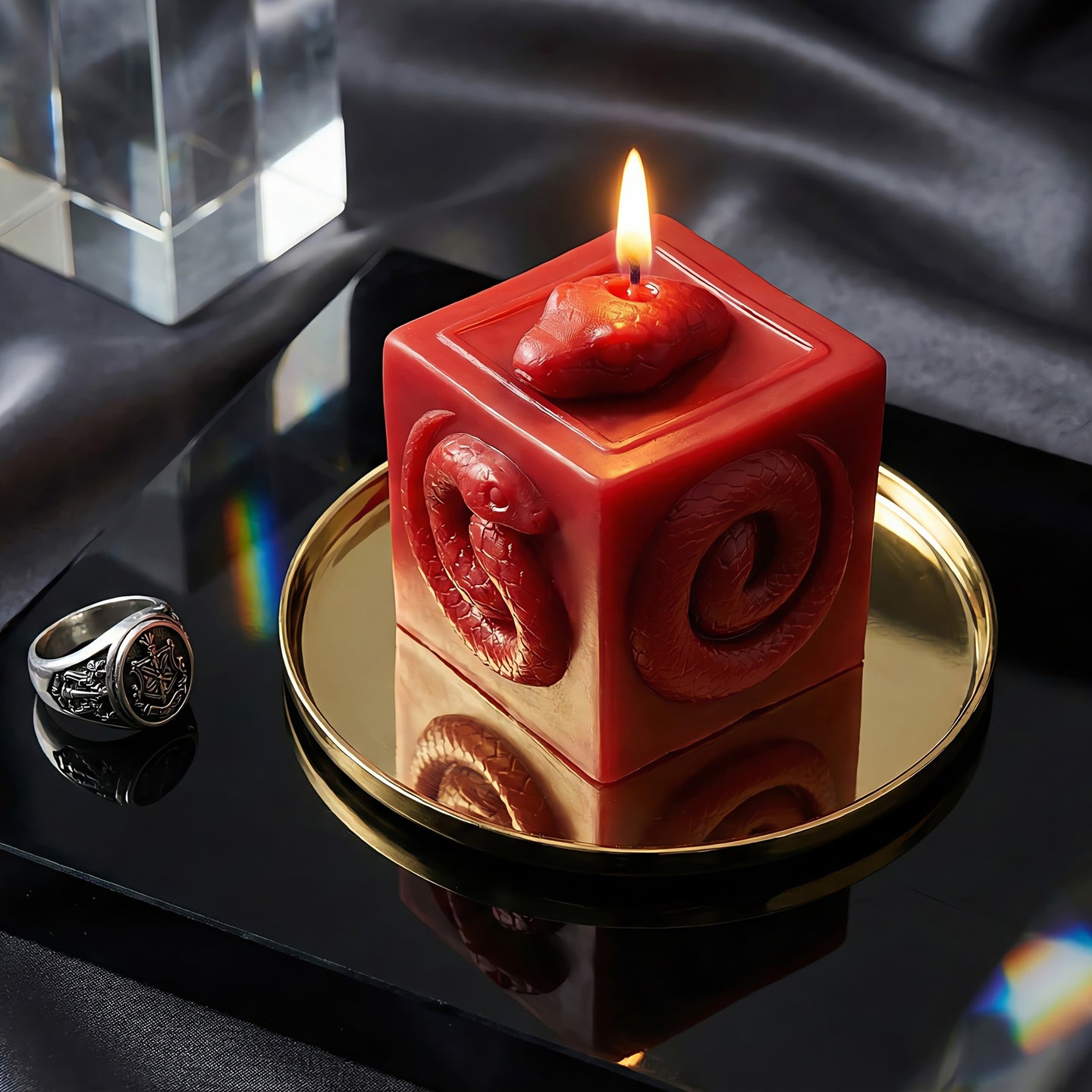 Deadly Box Beeswax Candle Accord 1