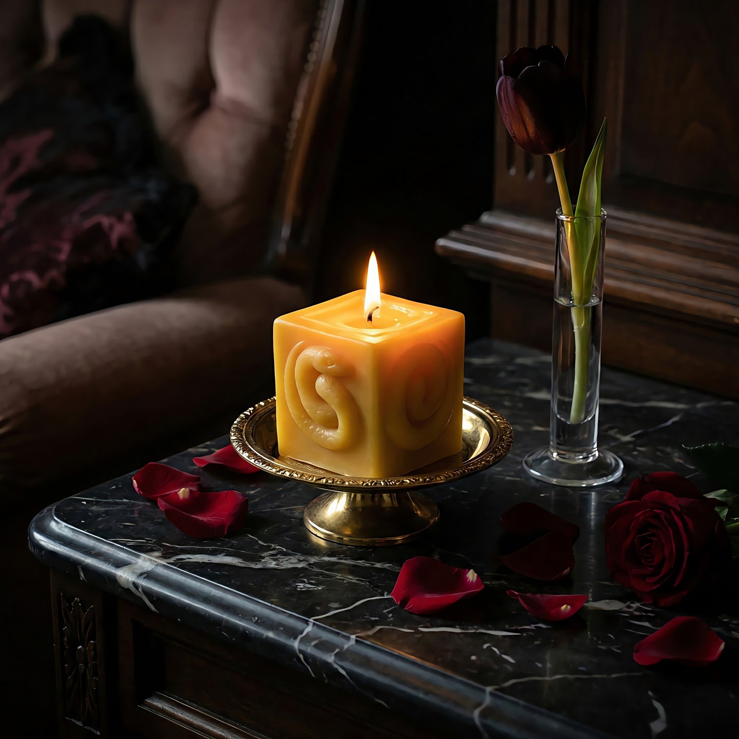 Deadly Box Beeswax Candle Accord 3