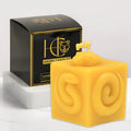 Deadly Box Beeswax Candle Yellow Cover Image