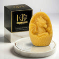 Dragon Egg Beeswax Candle Yellow Cover Image