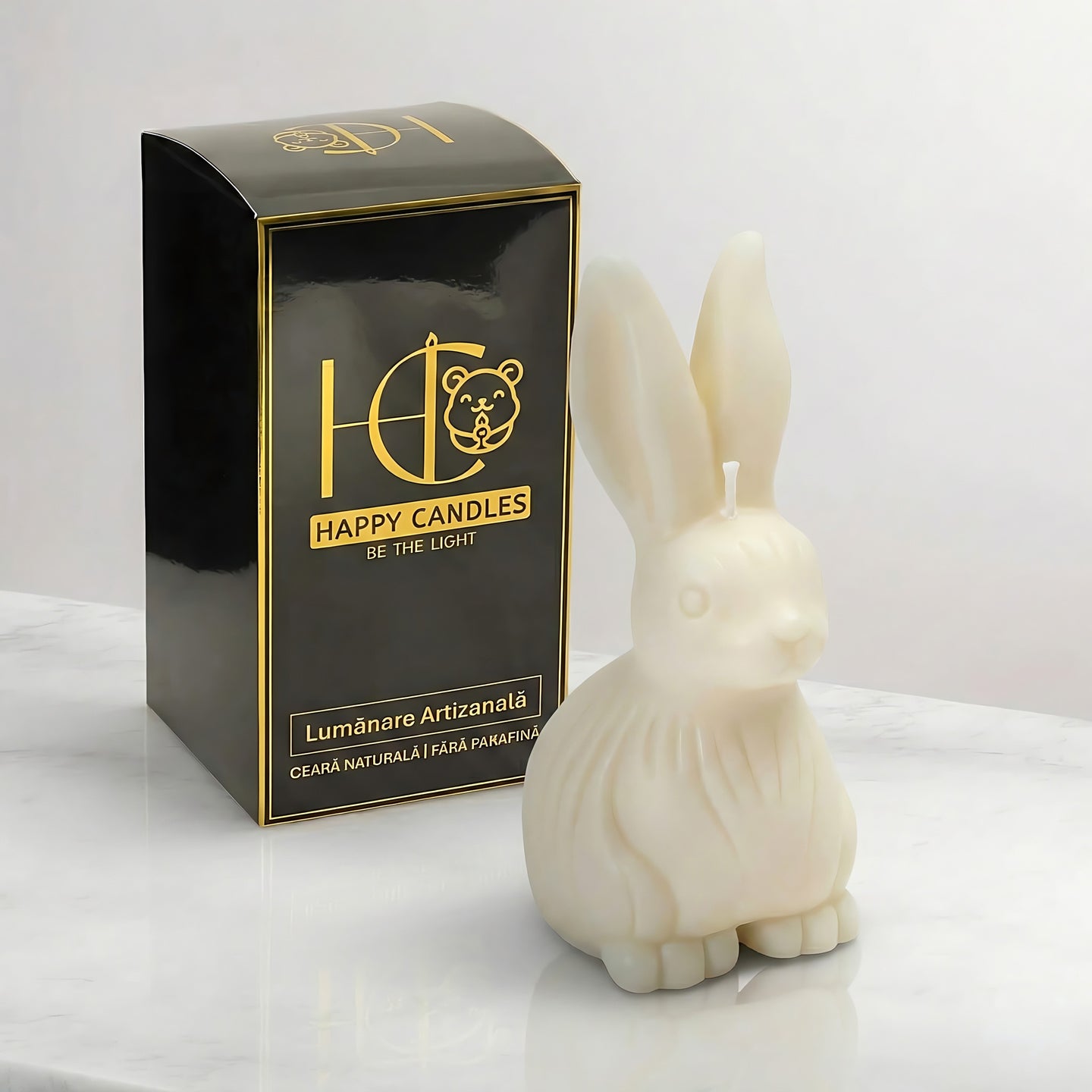 Easter Rabbit Scented Candle White Cover Image