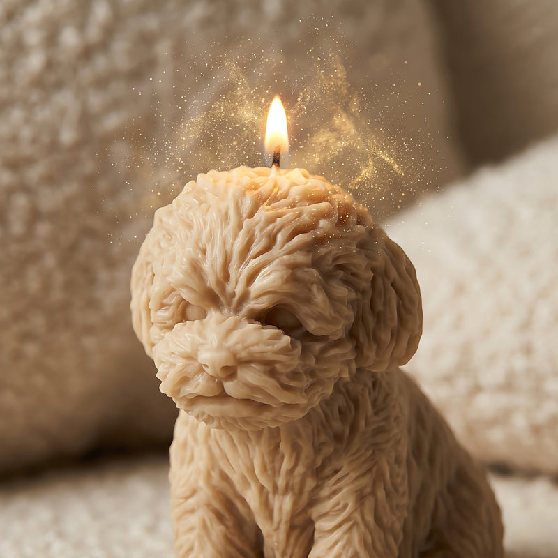 Furry Puppy | Scented Candle | Signature Coconut Blend (Soy-Free)