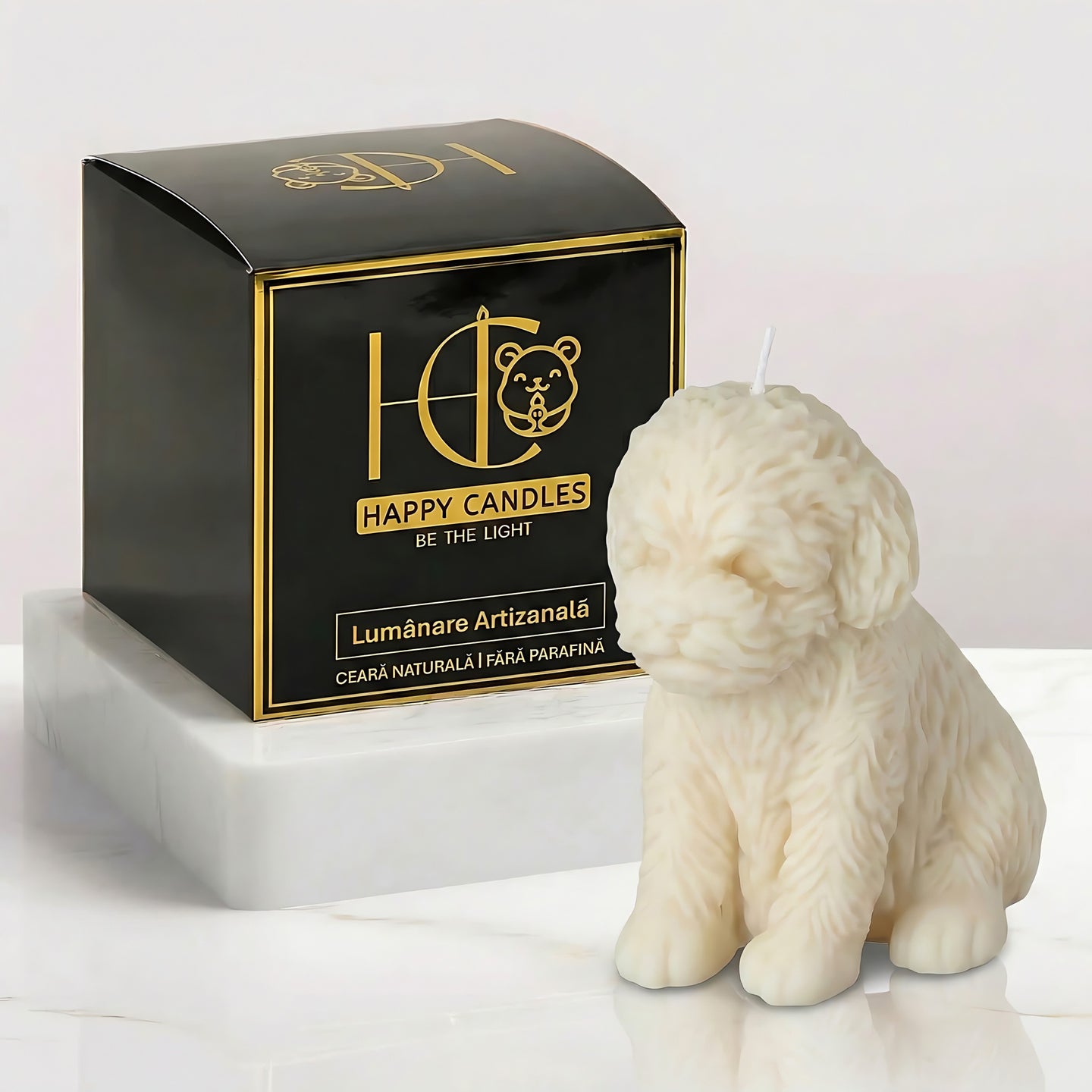 Furry Puppy | Scented Candle | Signature Coconut Blend (Soy-Free)