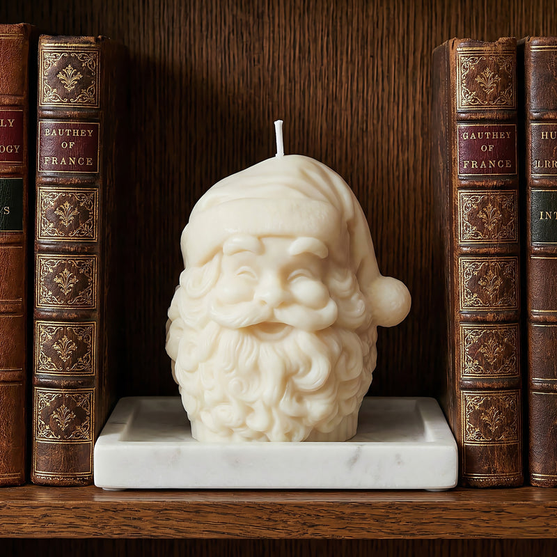 Happy Santa Beeswax Candle Accord 2