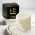 Hearts Spiral Scented Candle White Cover Image