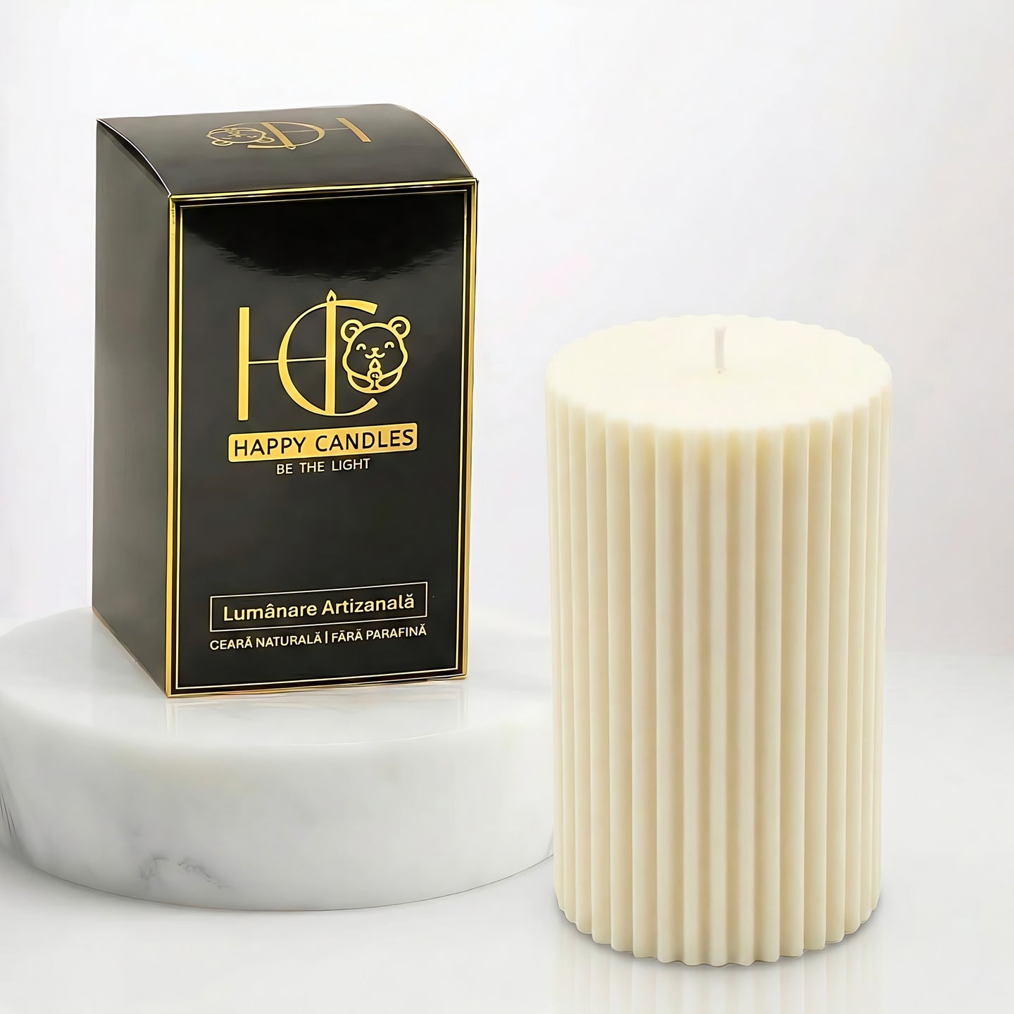 I Love You Scented Candle I White Cover Image