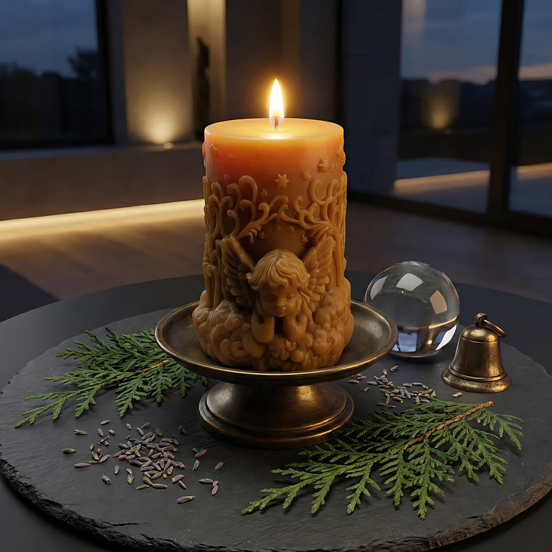 Little Angel Beeswax Candle Accord 1