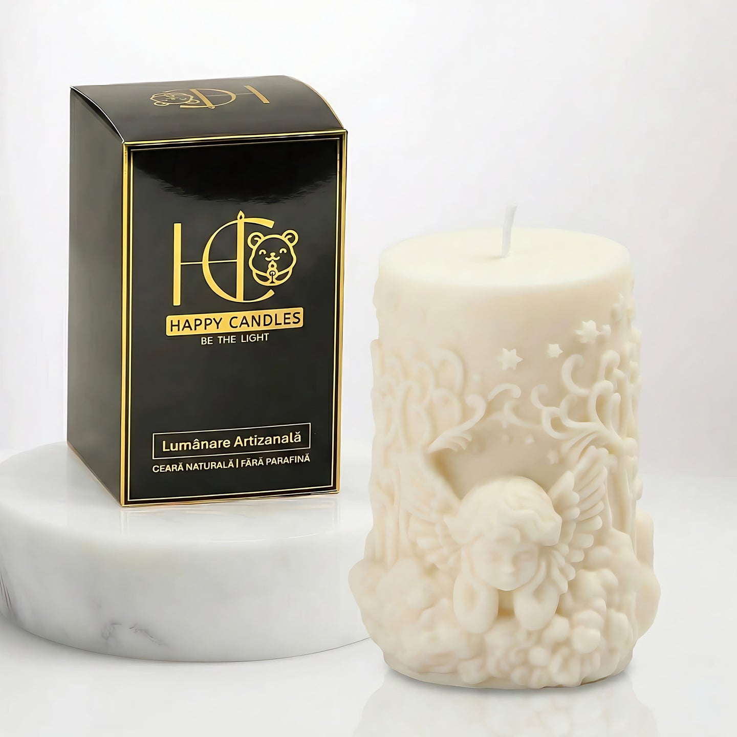 Little Angel Scented Candle White Cover Image