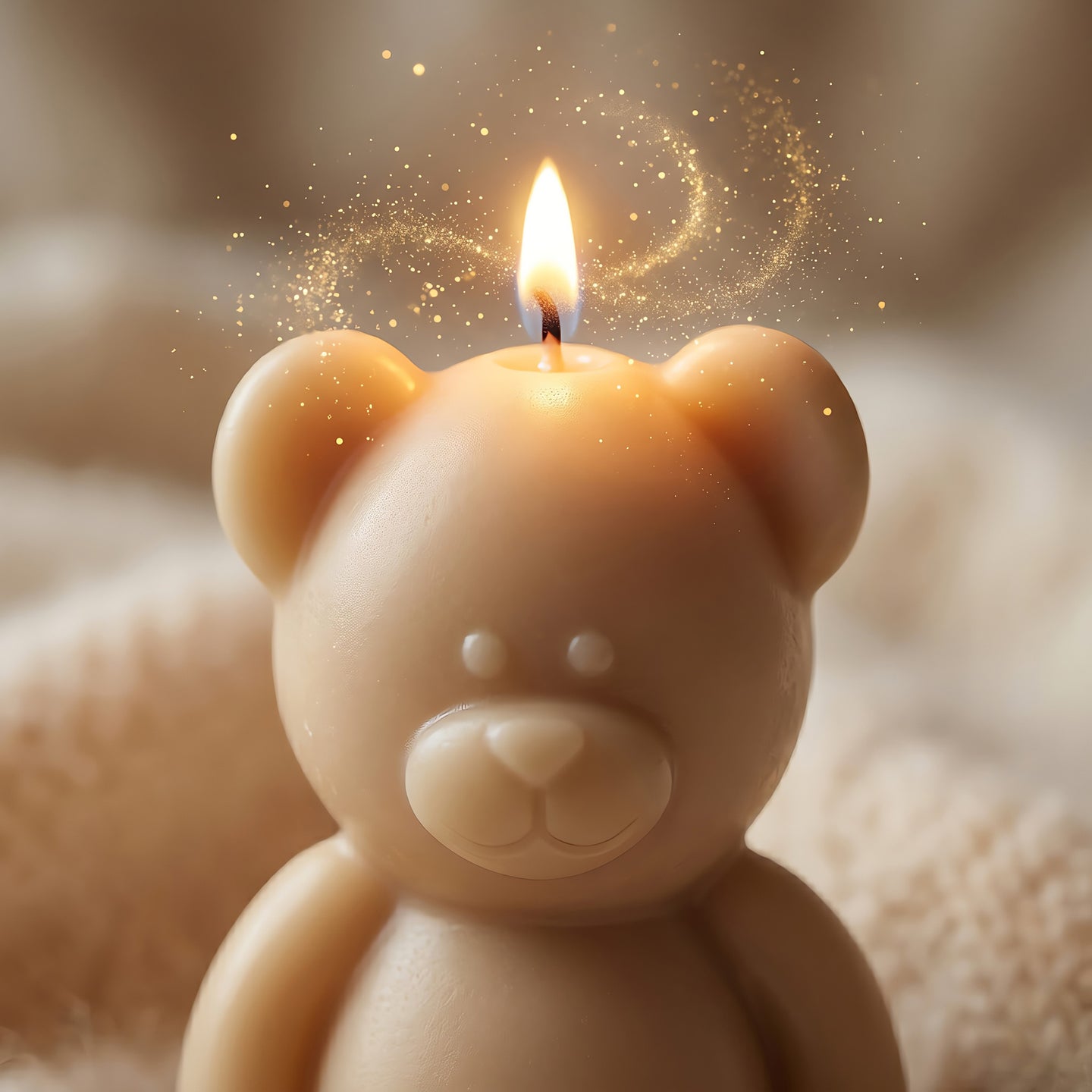 Little Bear | Scented Candle | Signature Coconut Blend (Soy-Free)