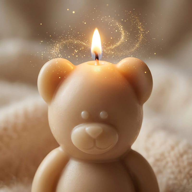 Little Bear | Scented Candle | Signature Coconut Blend (Soy-Free)
