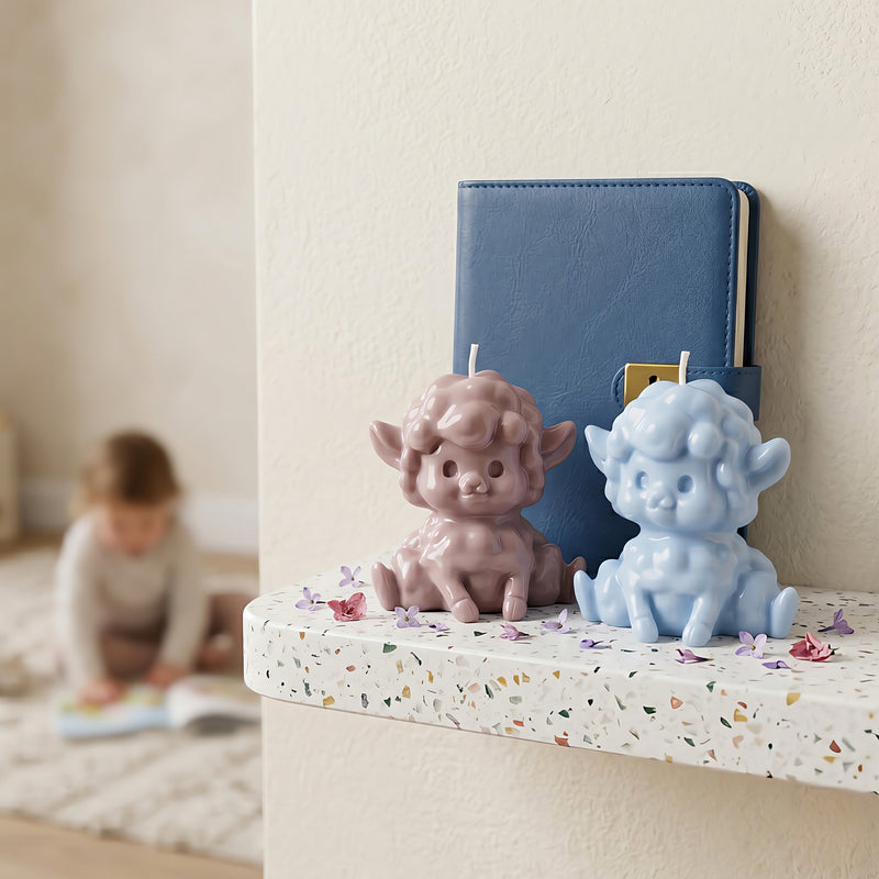 Little Sheep | Scented Candle | Signature Coconut Blend (Soy-Free)