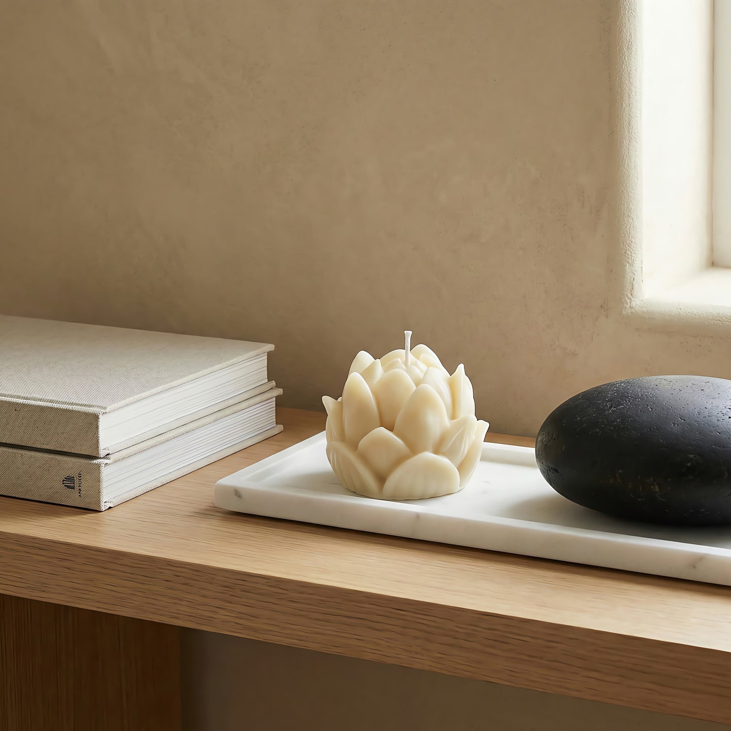 Lotus Bienenwachskerze Akkord 2