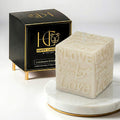 Love Shapes Scented Candle Cube White Cover Image
