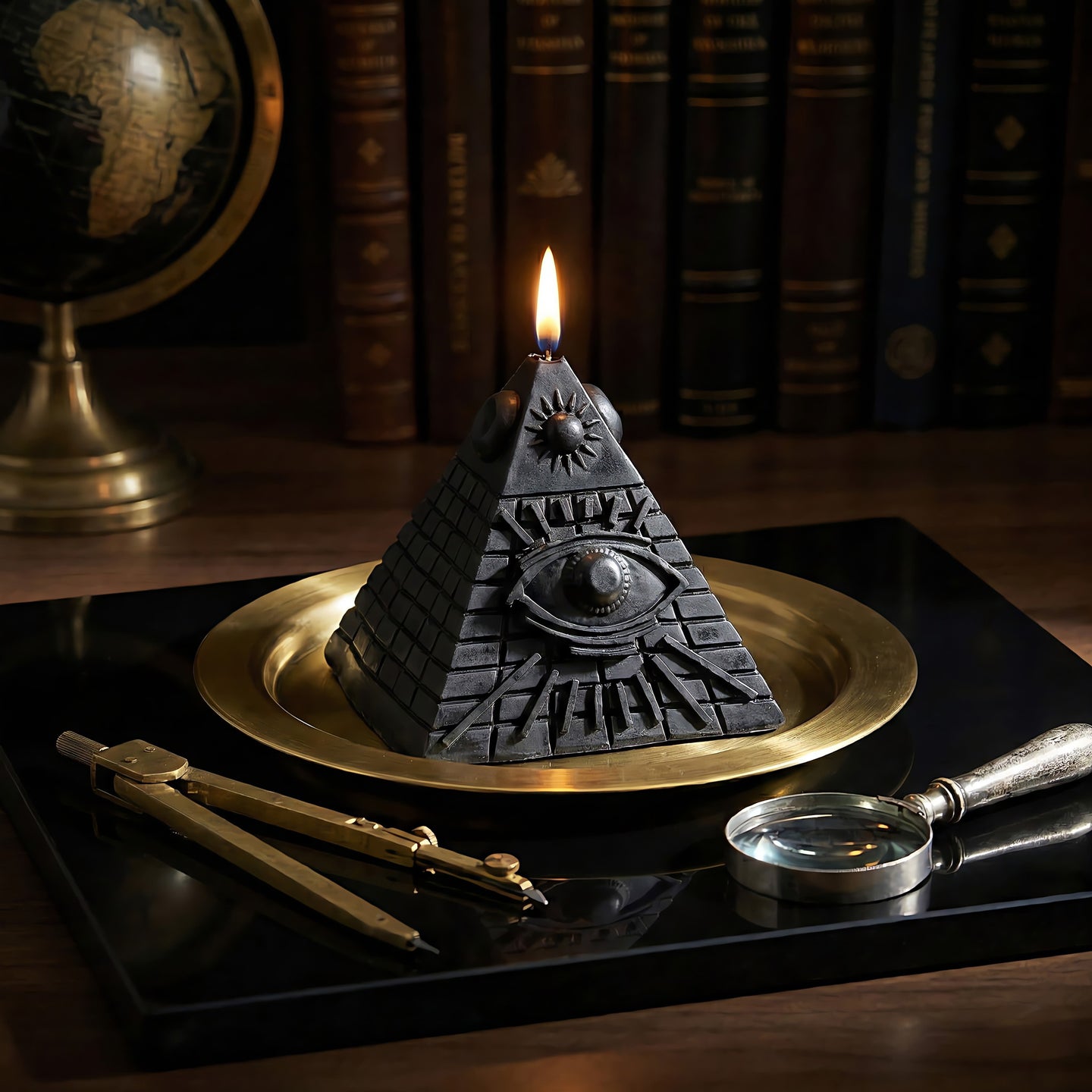 Masonic Beeswax Candle Accord 1