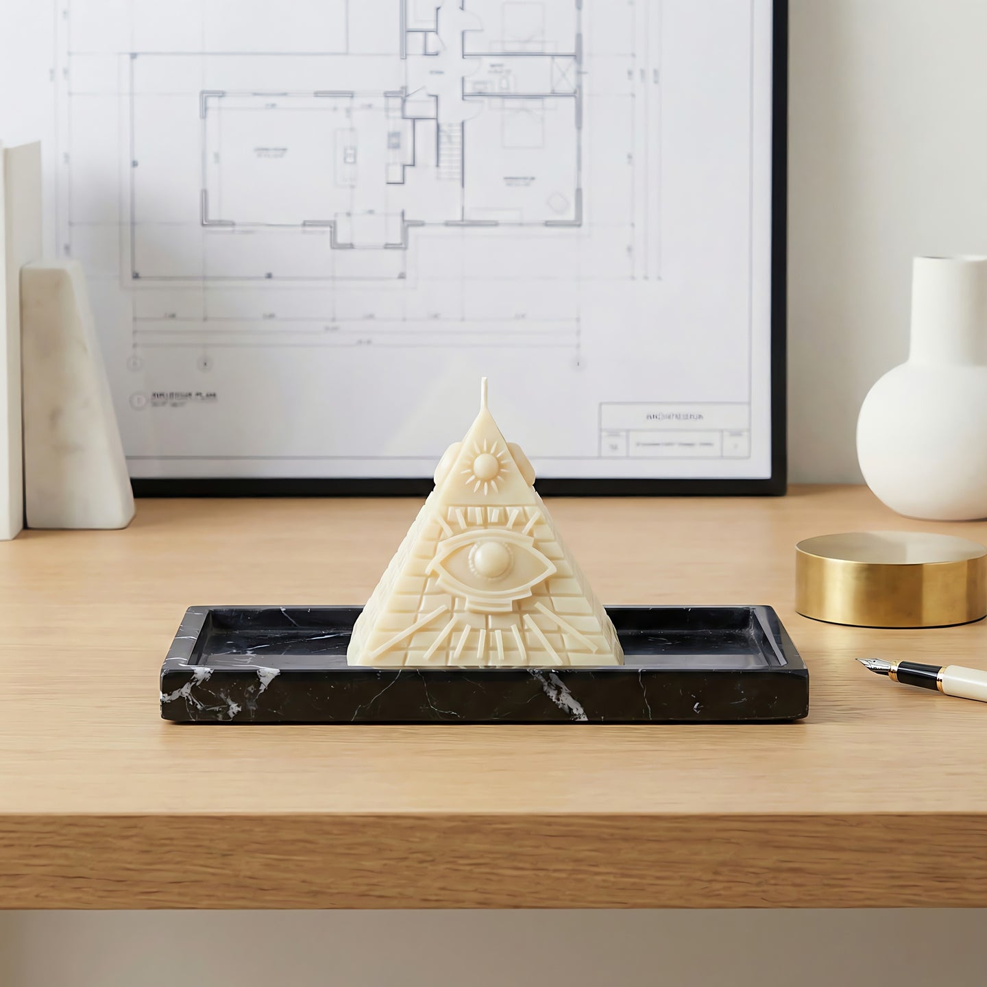 Masonic Beeswax Candle Accord 2