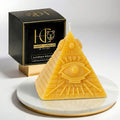 Masonic Beeswax Candle Yellow Cover Image