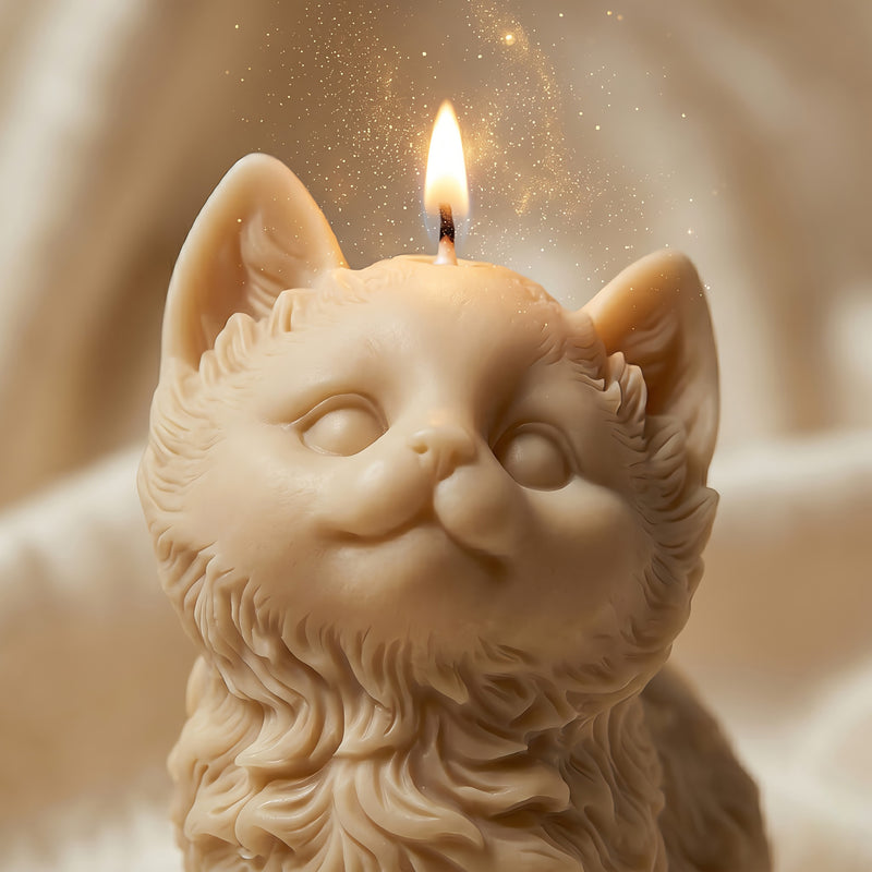 Meow | Scented Candle | Signature Coconut Blend (Soy-Free)