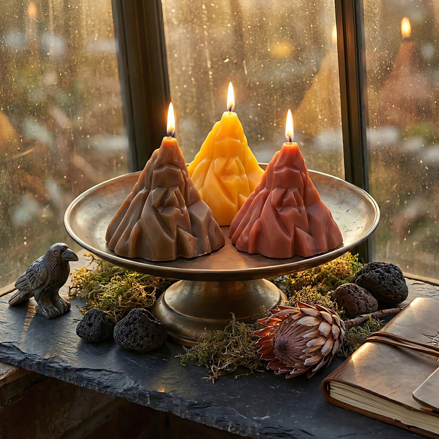 Mountain Beeswax Candle Accord 3