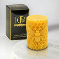 Natures Keeper Beeswax Candle Yellow Cover Image