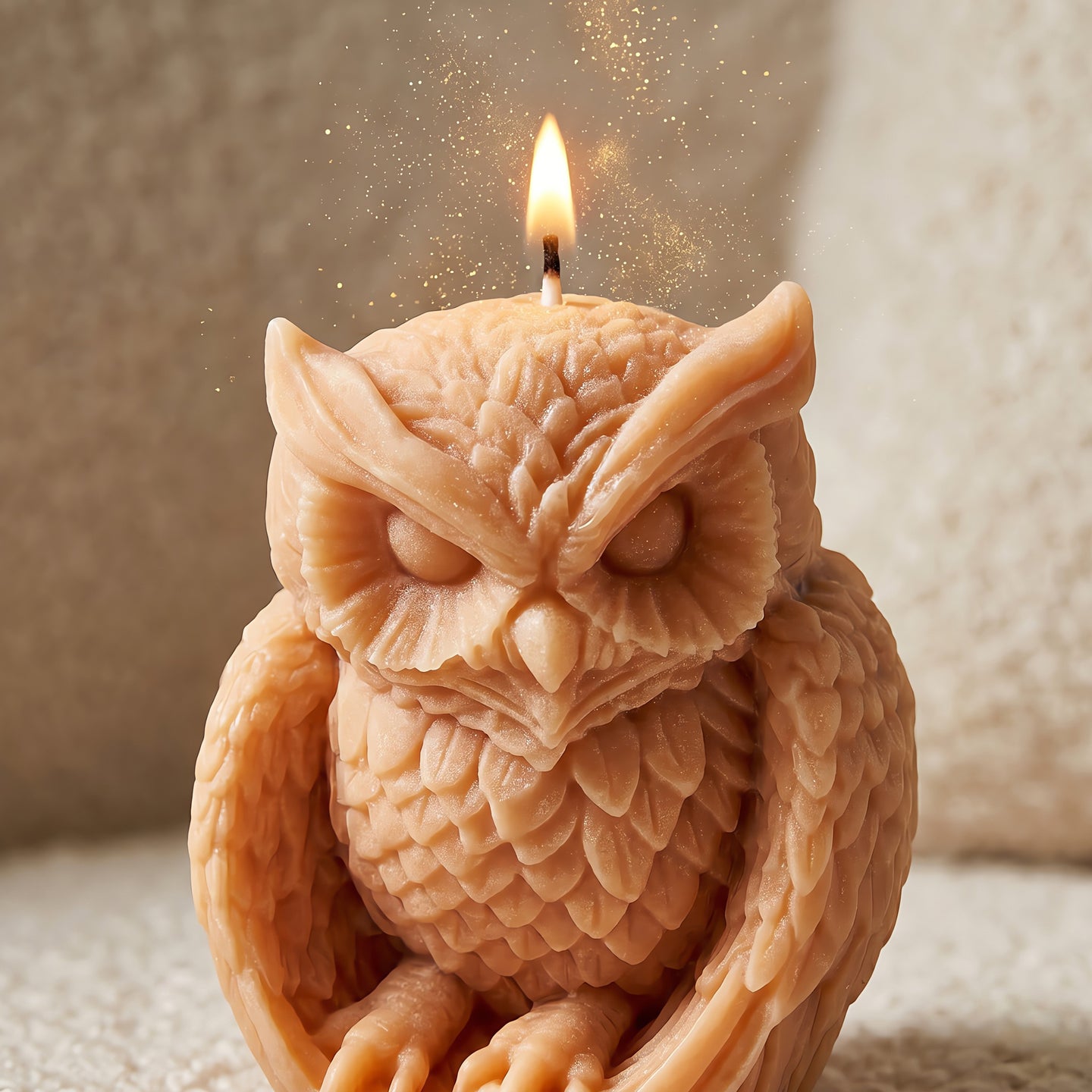 Owl | Scented Candle | Signature Coconut Blend (Soy-Free)