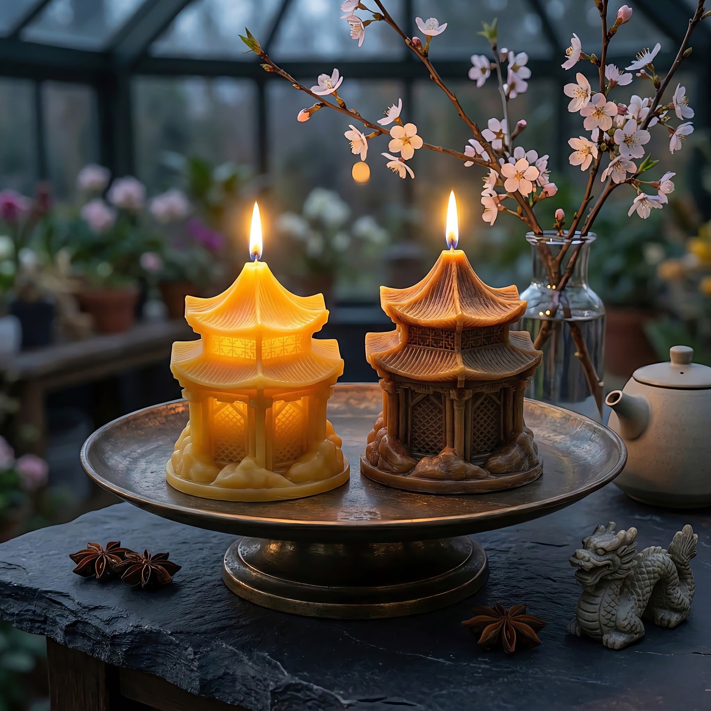 Pavilion Beeswax Candle Accord 3