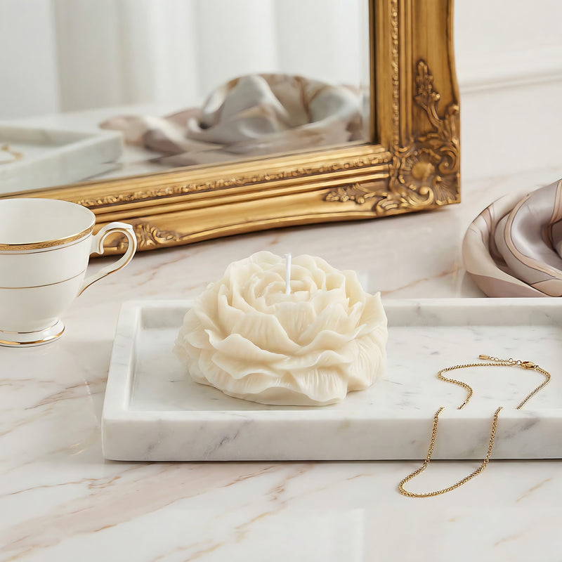 Peony Beeswax Candle Accord 2