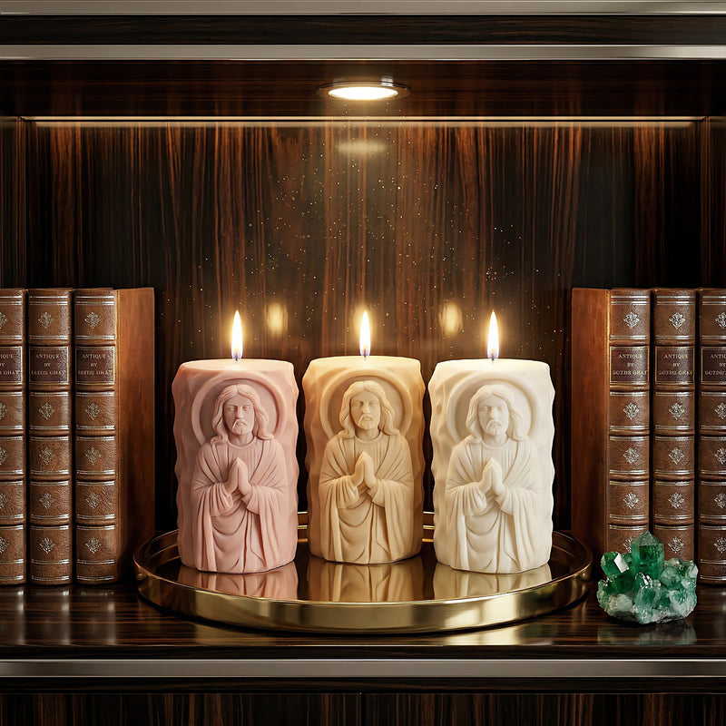 Praying Jesus Scented Candle Accord 2
