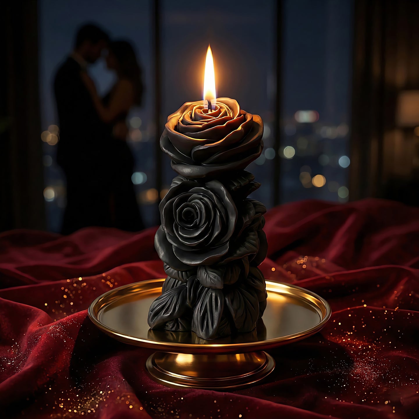 Rose Obelisk Scented Candle Accord 1