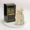 Rose Obelisk Scented Candle White Cover Image