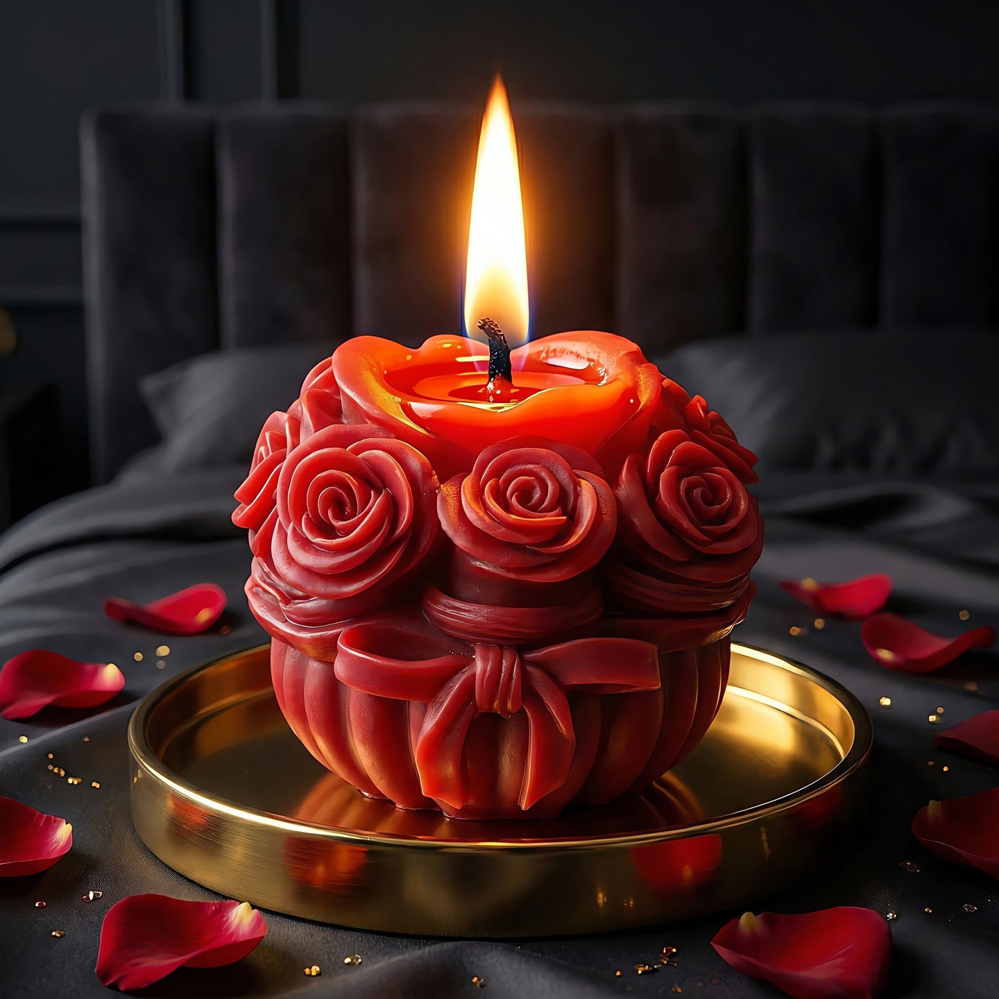 Rose Pot Scented Candle Accord 1