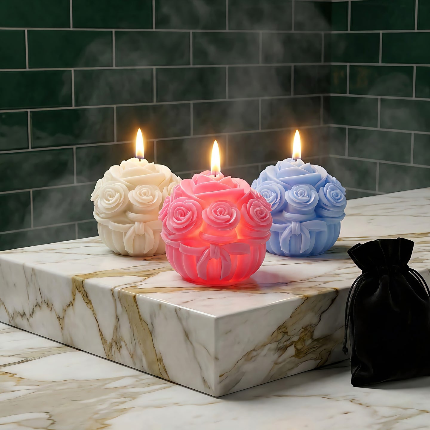 Rose Pot Scented Candle Accord 2