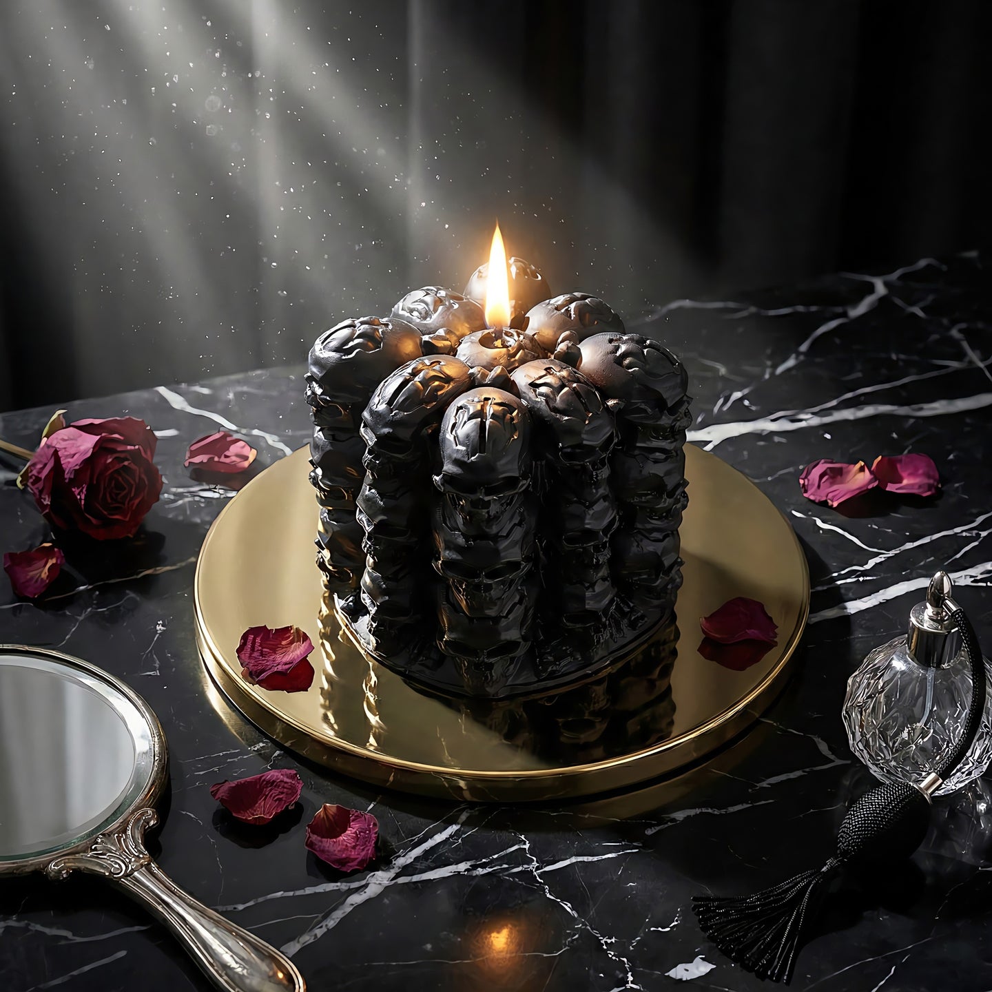 Skullbox Beeswax Candle Accord 1