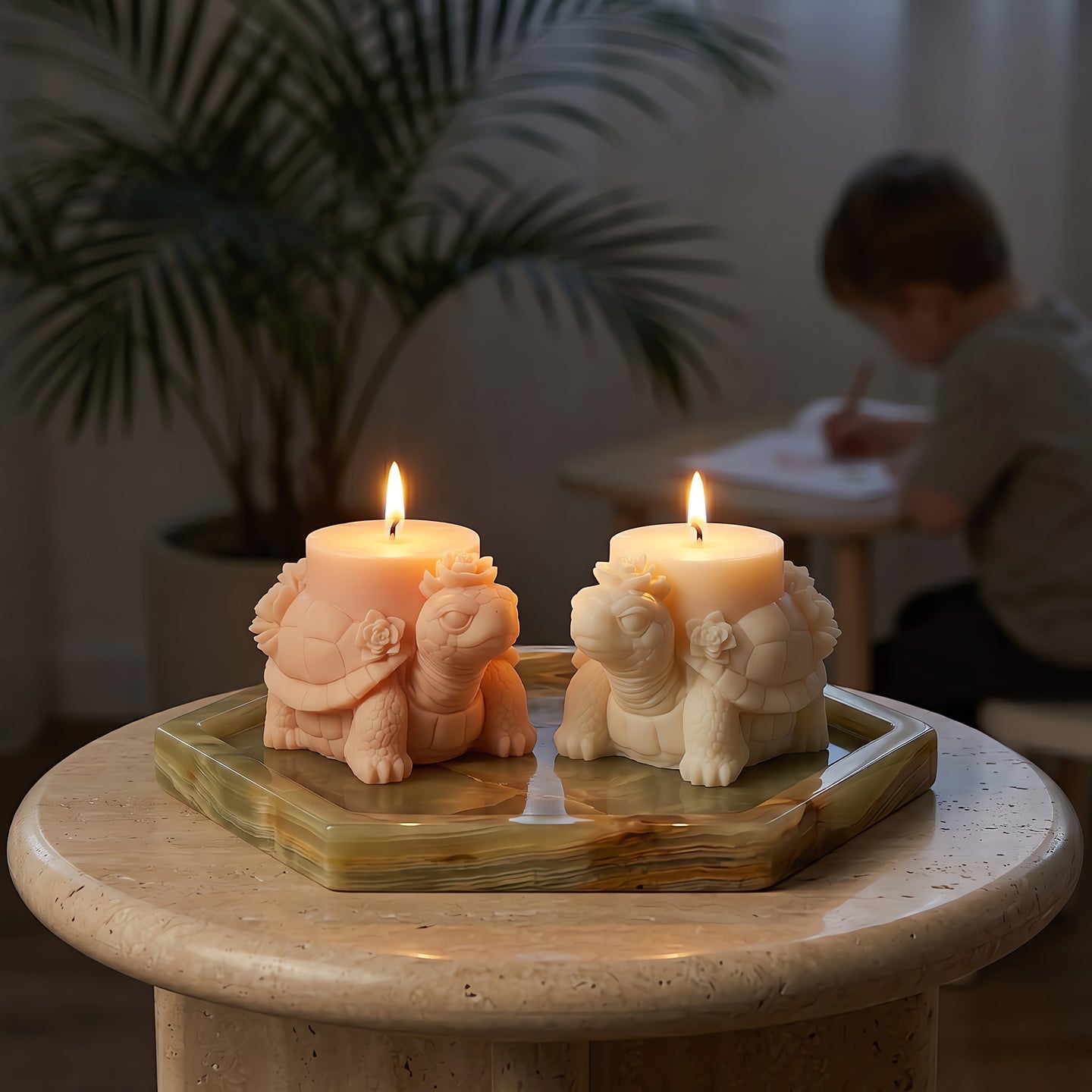 Tortoise | Scented Candle | Signature Coconut Blend (Soy-Free)