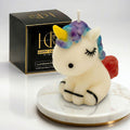 Unicorn | Hand-painted Scented Candle | Signature Coconut Blend (Soy-Free)