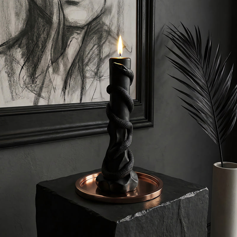 Vipers Whisper Beeswax Candle Accord 1