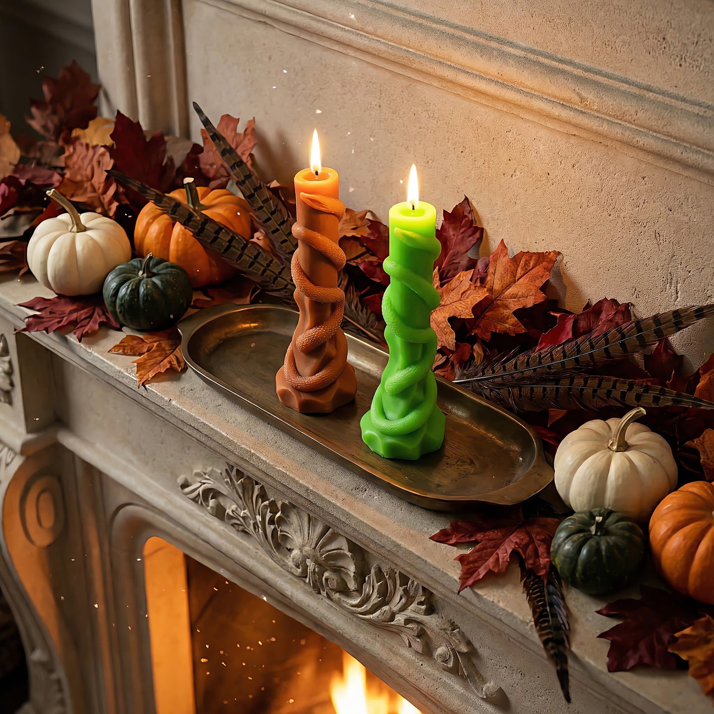 Vipers Whisper Beeswax Candle Accord 3