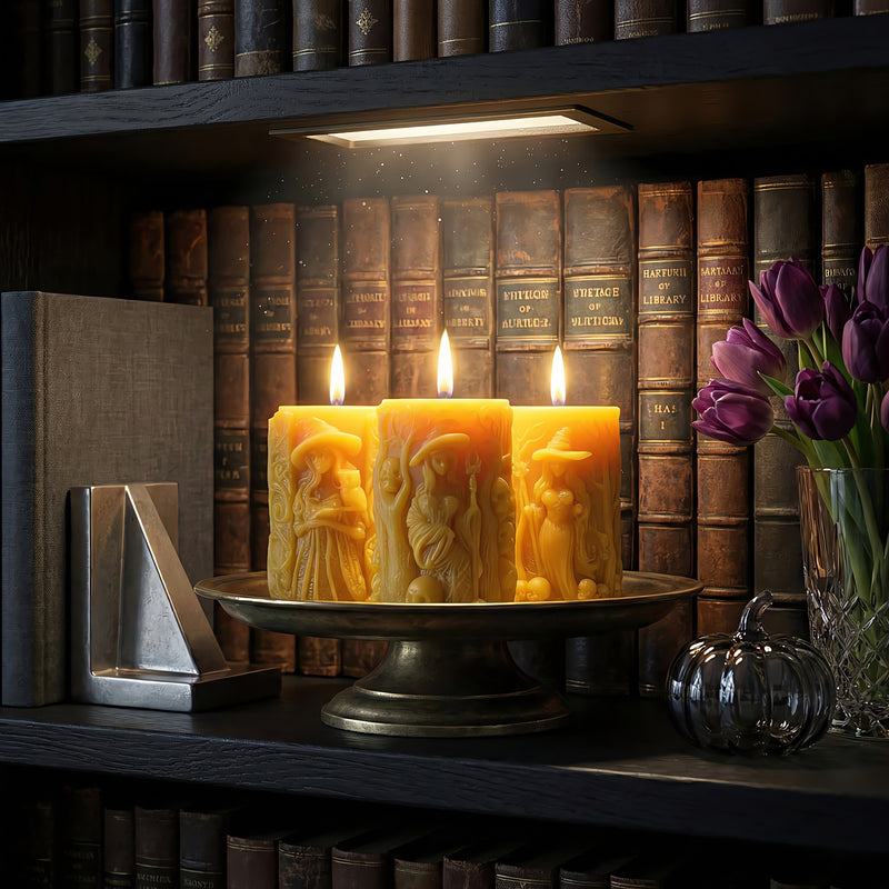 Witches Beeswax Candle Set Accord 2