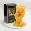 Witchs Rose Beeswax Candle Yellow Cover Image